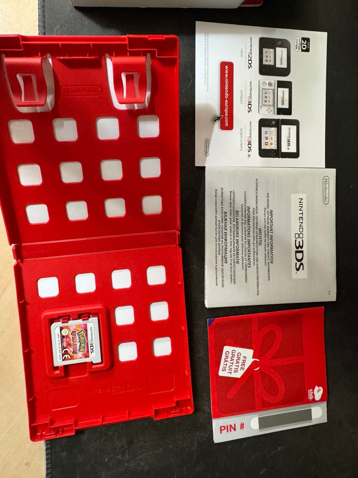Pokemon omega ruby fan edition cib, Games en Spelcomputers, Games | Nintendo 2DS en 3DS, Ophalen, Zo goed als nieuw