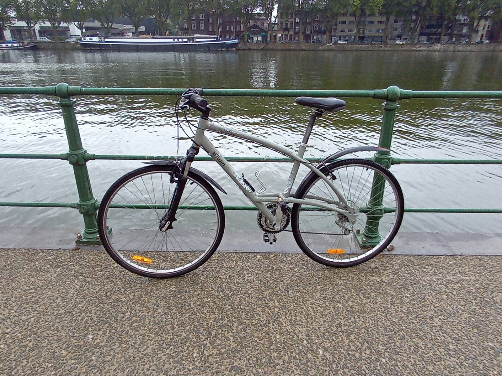 Fiets/Mountainbike/BTwin Triban Voorvering, Fietsen en Brommers, Gebruikt, Vering, Meer dan 20 versnellingen, Ophalen