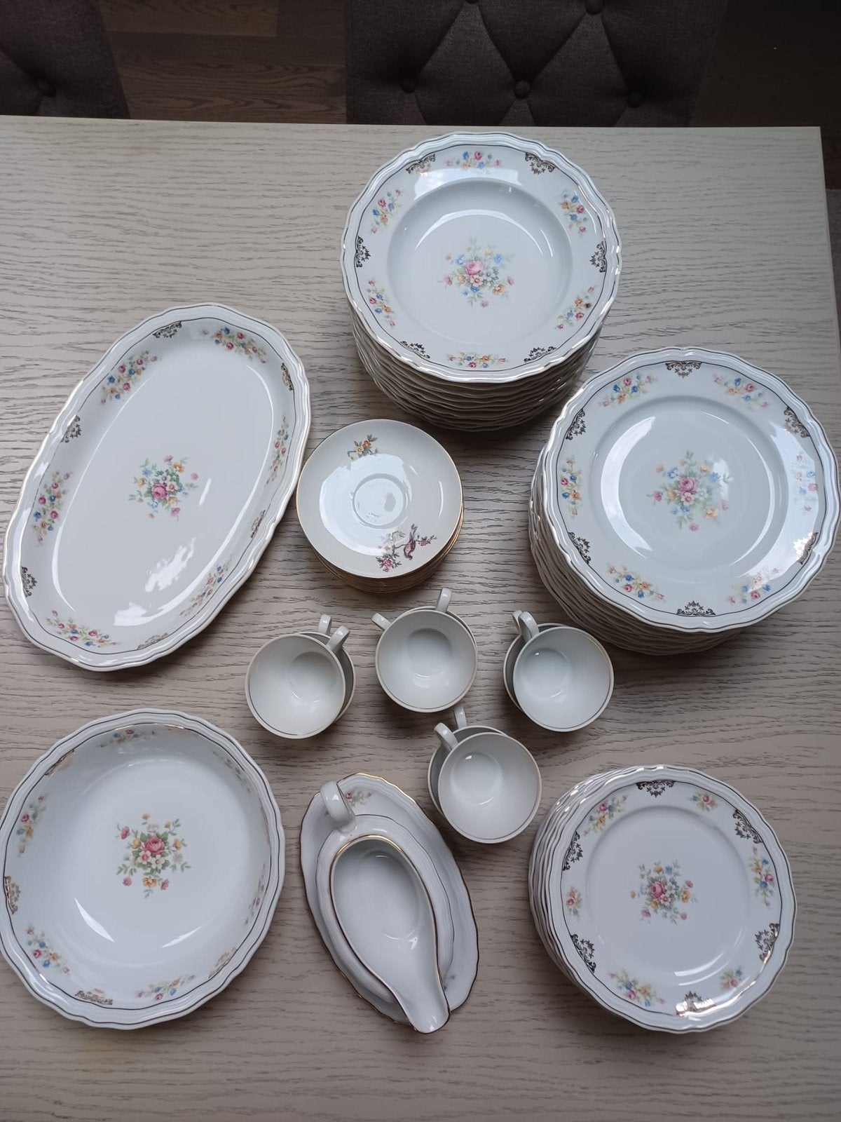 Rheinkrone Bavaria servies 12 personen, Ophalen