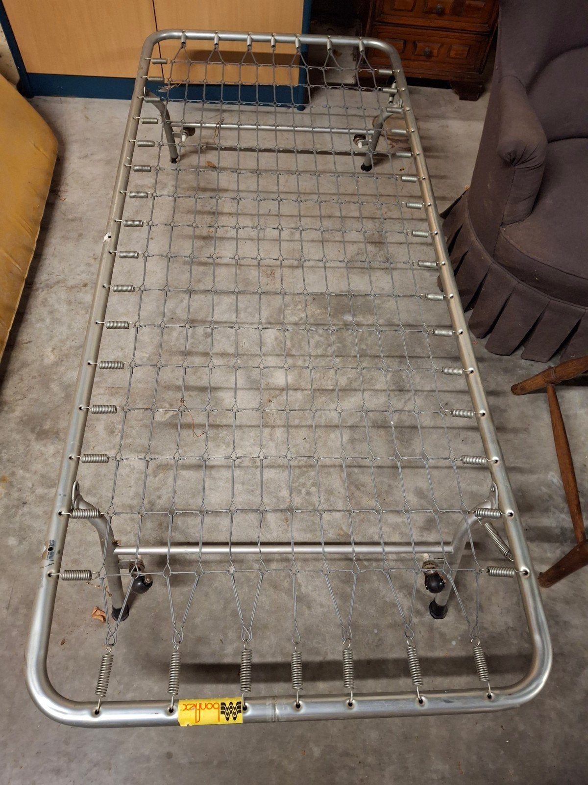 opvouwbaar ligbed met matras 200 x 80, Tuin en Terras, Ophalen