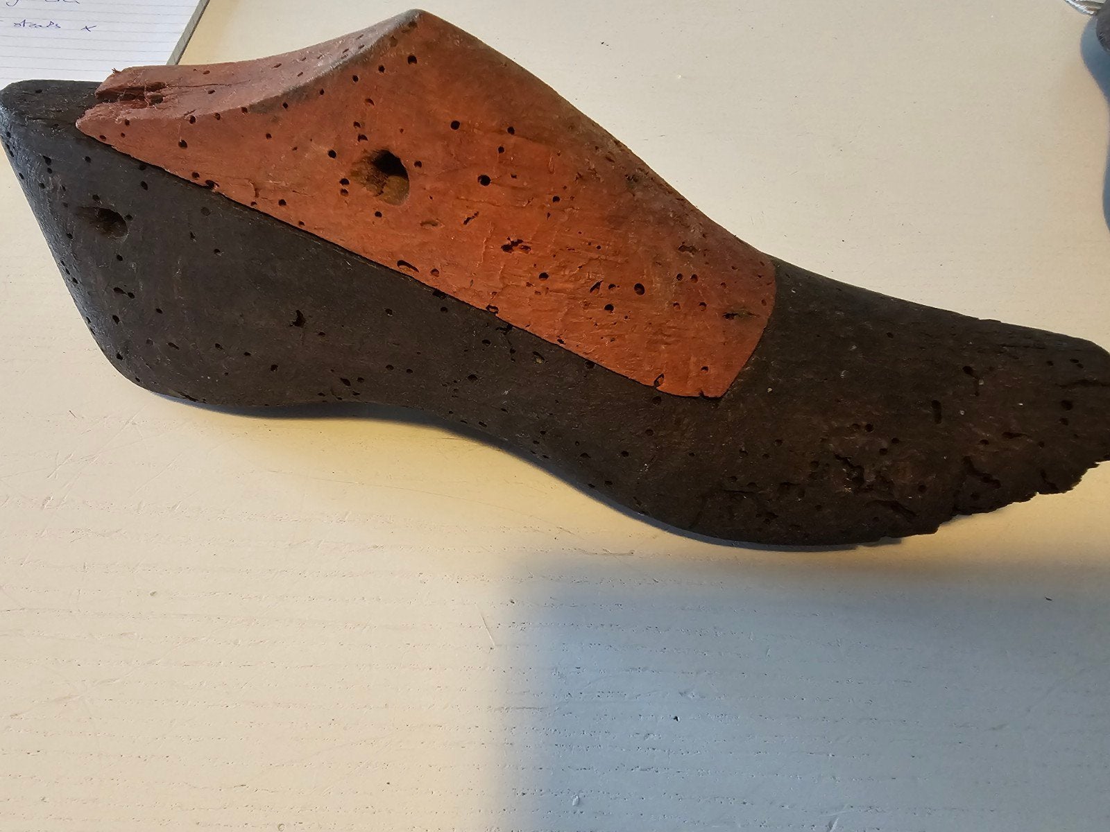 antieke schoenleest
Zeer oud, Ophalen of Verzenden