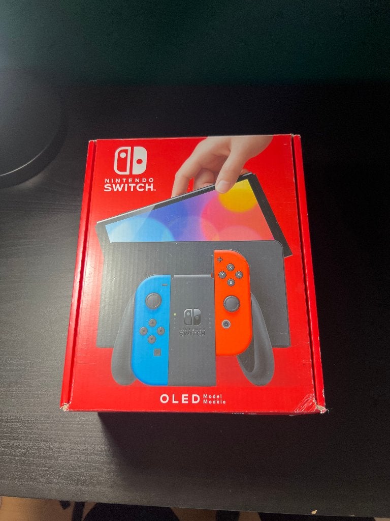 Nintendo Switch OLED / omnipakket / 4 joycons, 2 houders, Zo goed als nieuw, Met 3 controllers of meer, Met harde schijf, Switch OLED