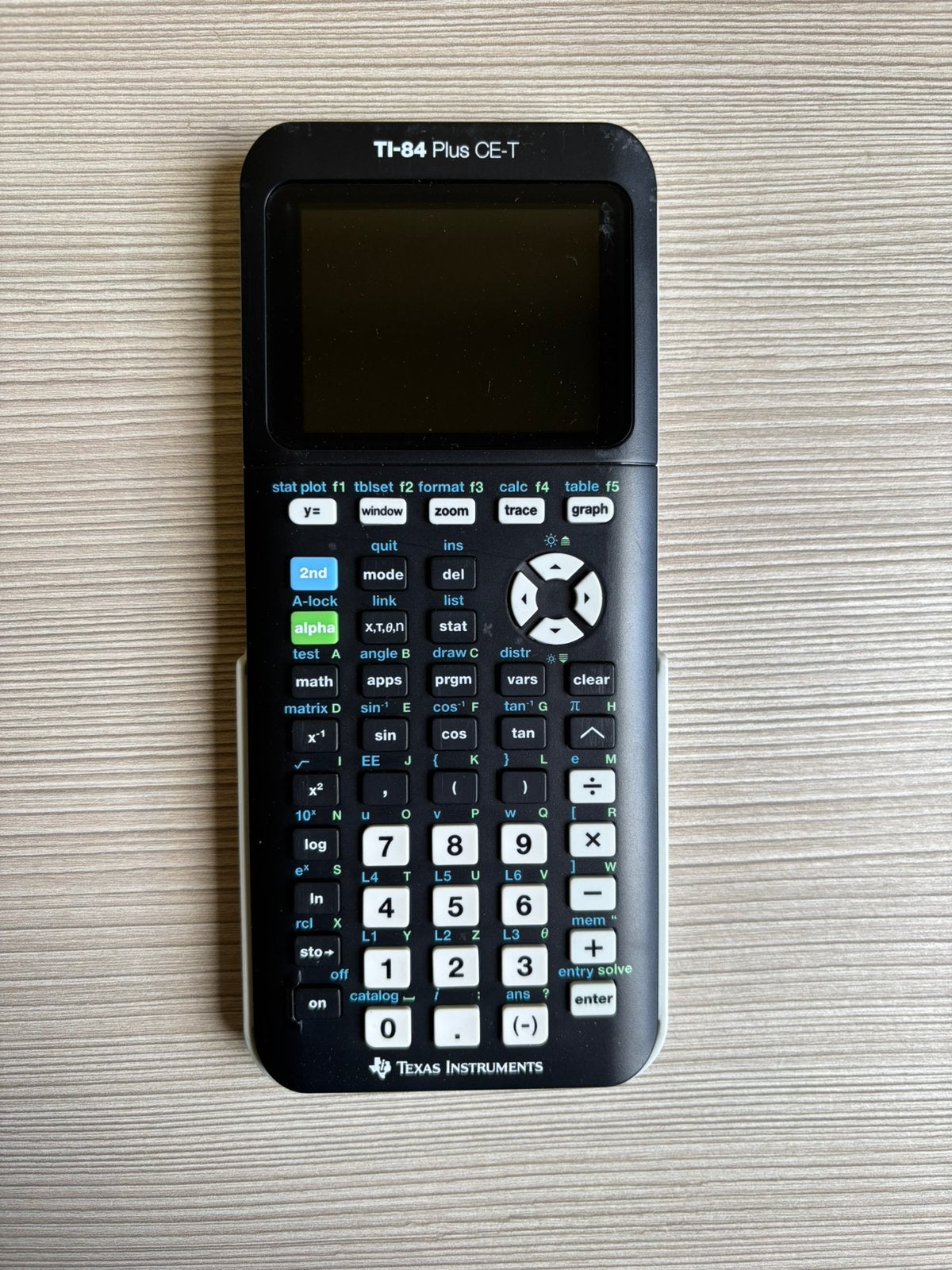 Texas Instruments TI-84 plus CE-T + oplader, Ophalen of Verzenden, Zo goed als nieuw