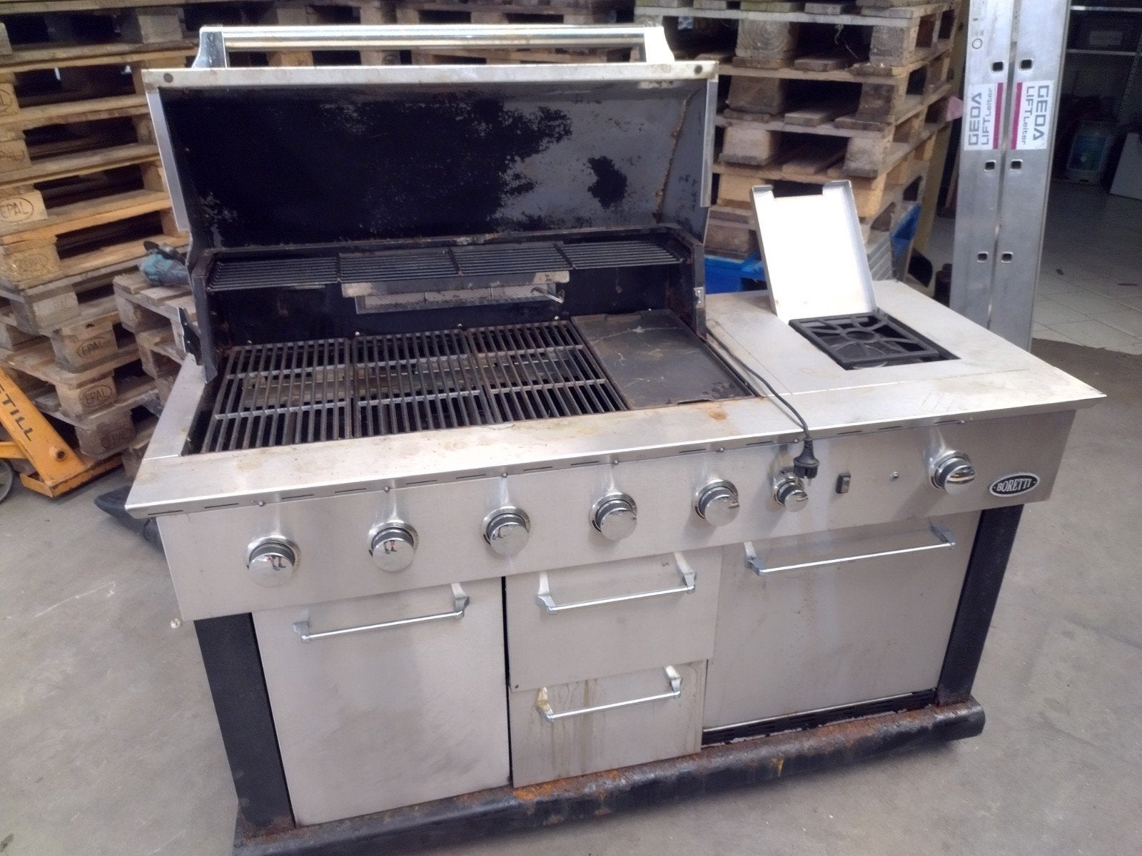 Boretti bbq/buitenkeuken, Jardin & Terrasse, Cuisines extérieures, Enlèvement, Gaz