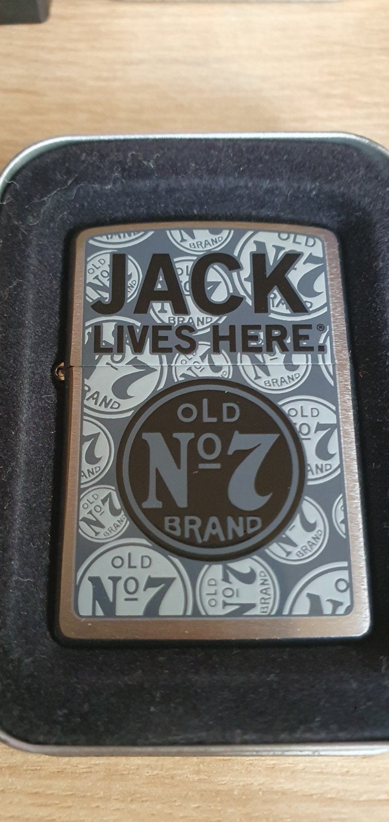 Jack Daniels Zippo nieuw, Verzamelen, Rookartikelen, Aanstekers en Luciferdoosjes, Ophalen of Verzenden
