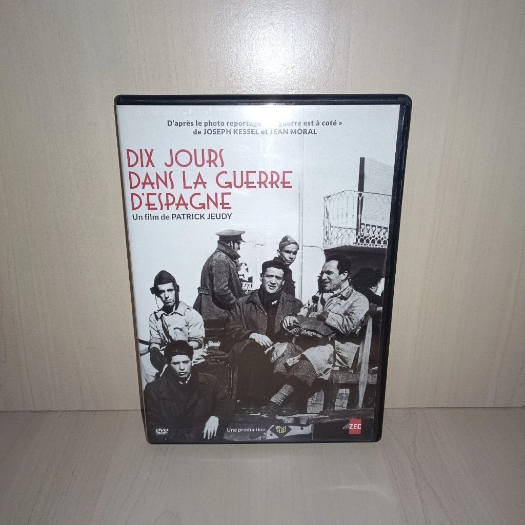 Dix jours dans la guerre d'Espagne (Patrick Jeudy) DVD rare, CD & DVD, DVD | Documentaires & Films pédagogiques, Envoi