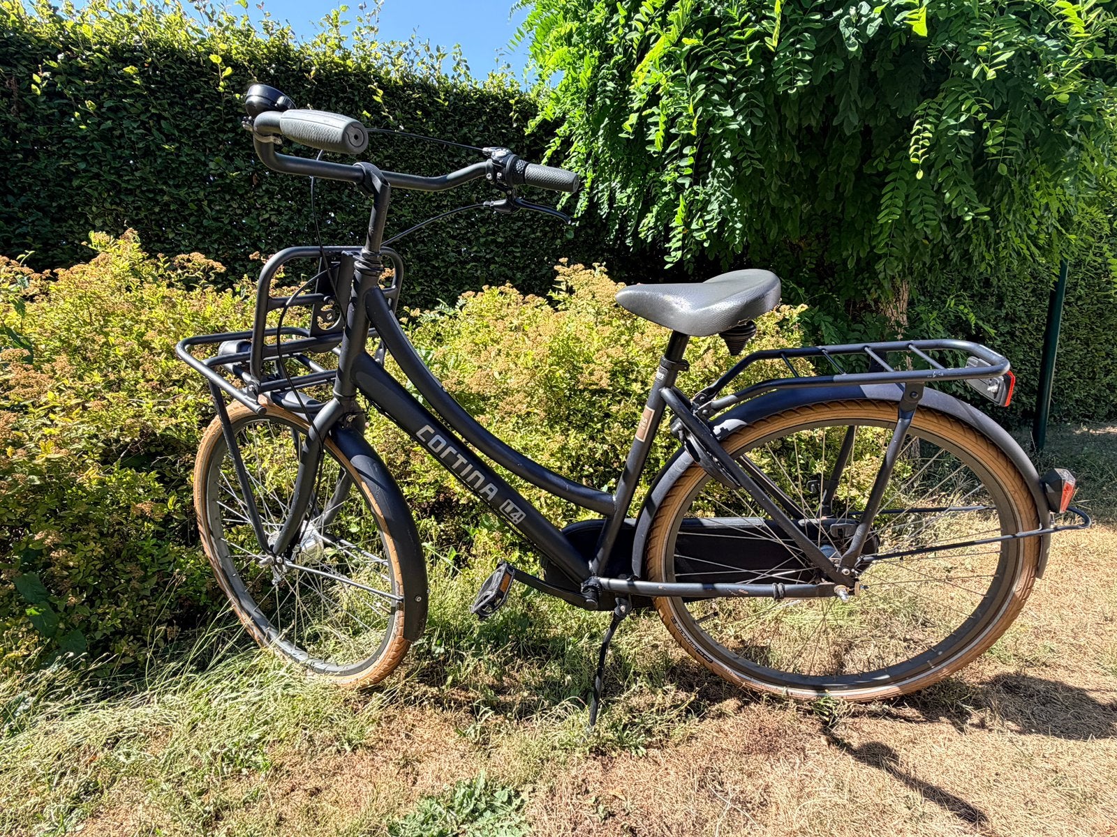 Cortina damesfiets 26 inch met voordrager, Autres marques, Vitesses, Frein à rétropédalage, Enlèvement