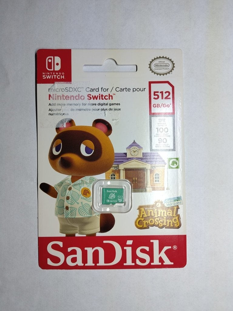 Nintendo Switch ScanDisk animal crossing, Envoi, Neuf, Autres modèles, Carte mémoire