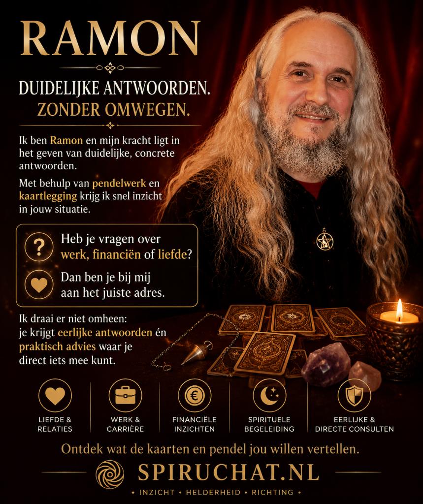 paragnost Ramon – Duidelijke antwoorden zonder omwegen