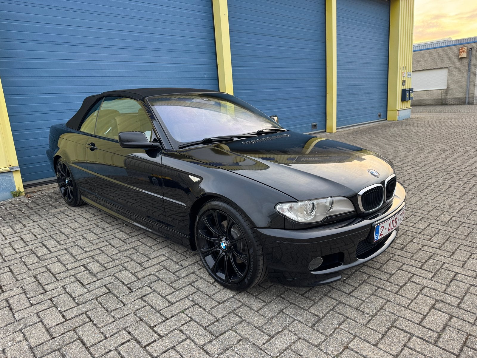 BMW e46 320cd cabriolet, schakel, M-pakket, 176.500 km, Autos, Achat, Cabriolet, Carnet d'entretien, Particulier