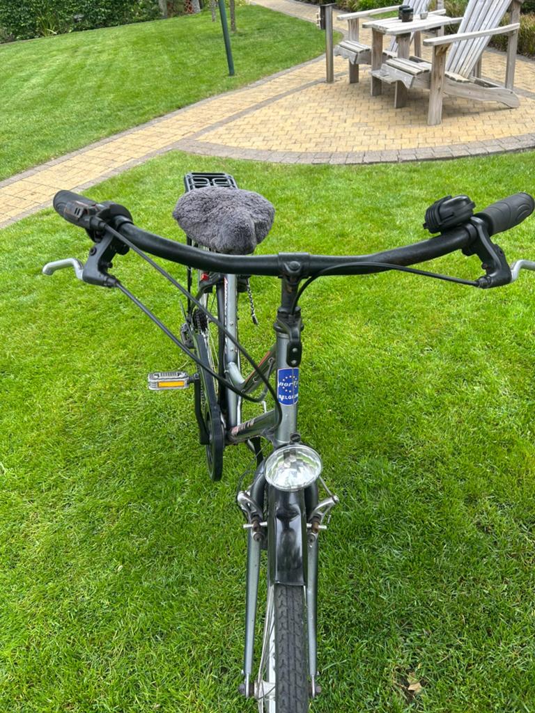 Dames fiets, Ophalen, Gebruikt