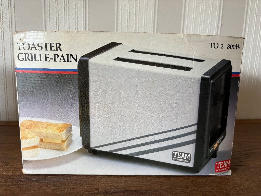 Retro Broodrooster Team International(800W) - Ongebruikt, Ophalen of Verzenden, Nieuw