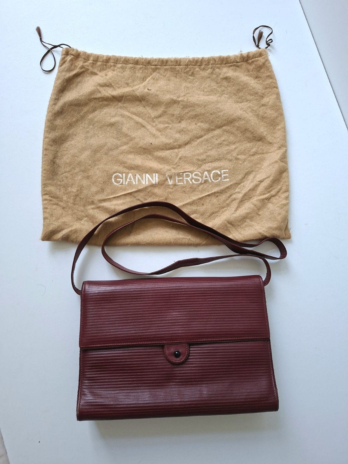 Gianni Versace vintage schoudertas, Ophalen of Verzenden, Handtas
