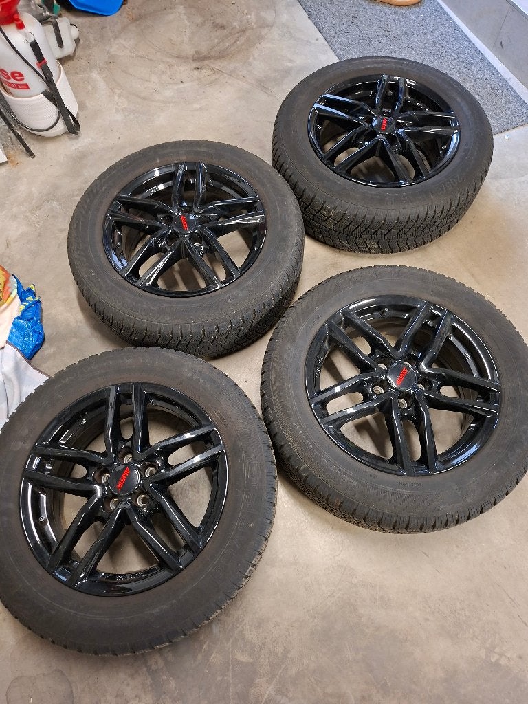 Roues Hiver Audi A1 Citycarver, Ophalen, Gebruikt, 16 inch, Banden en Velgen