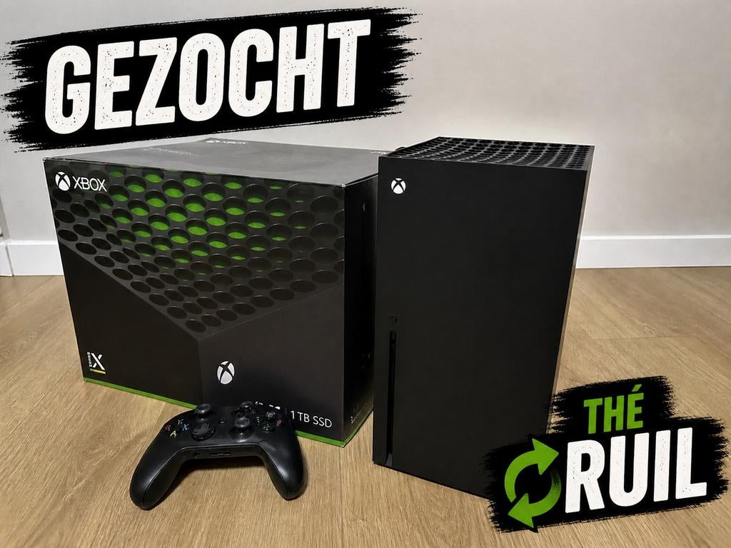 Xbox gezocht thé ruil of gratis, Enlèvement