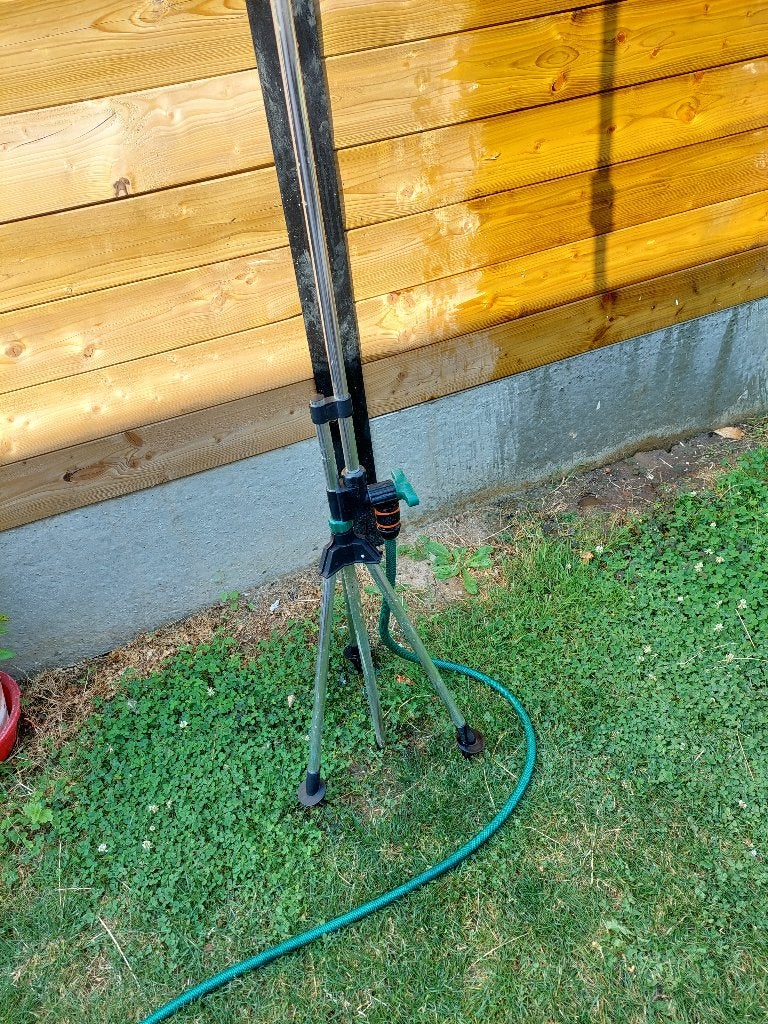 Douche voor in de tuin, Ophalen, Gebruikt