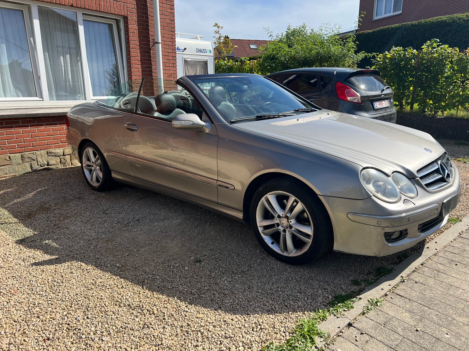 Mercedes clk 200 Kompressor 11/2008, Autos, Achat, Cabriolet, Boîte manuelle, Particulier