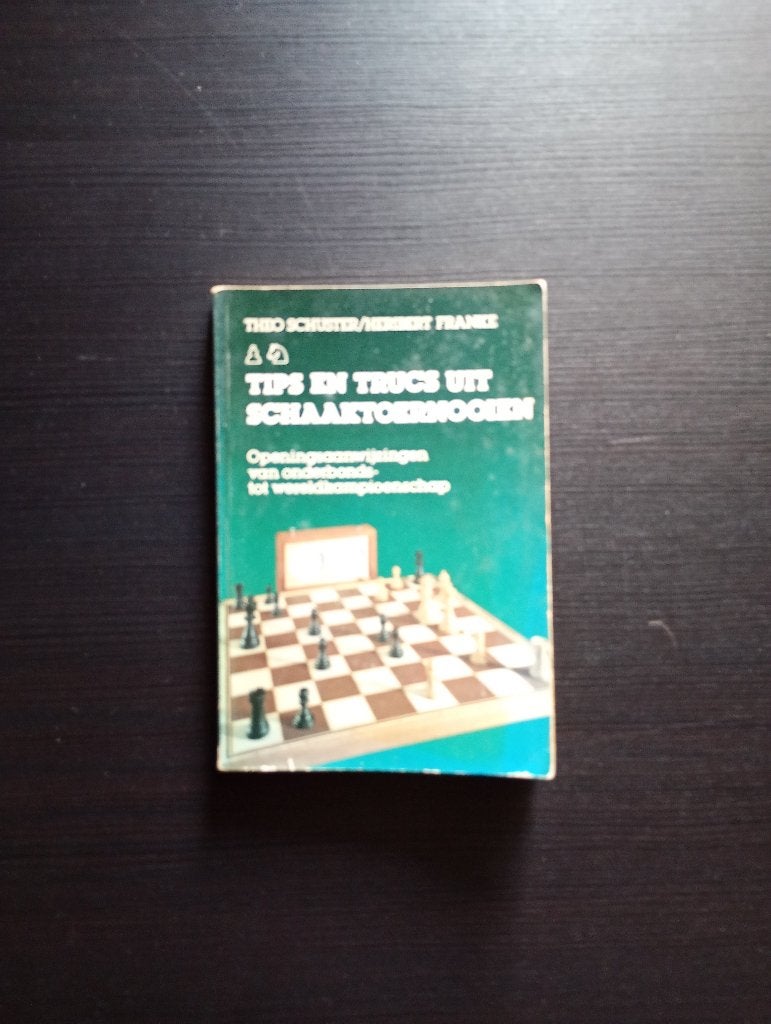 Tips en trucs uit schaak toernooien, Ophalen of Verzenden, Minder dan 500 stukjes, Zo goed als nieuw, Schaken
