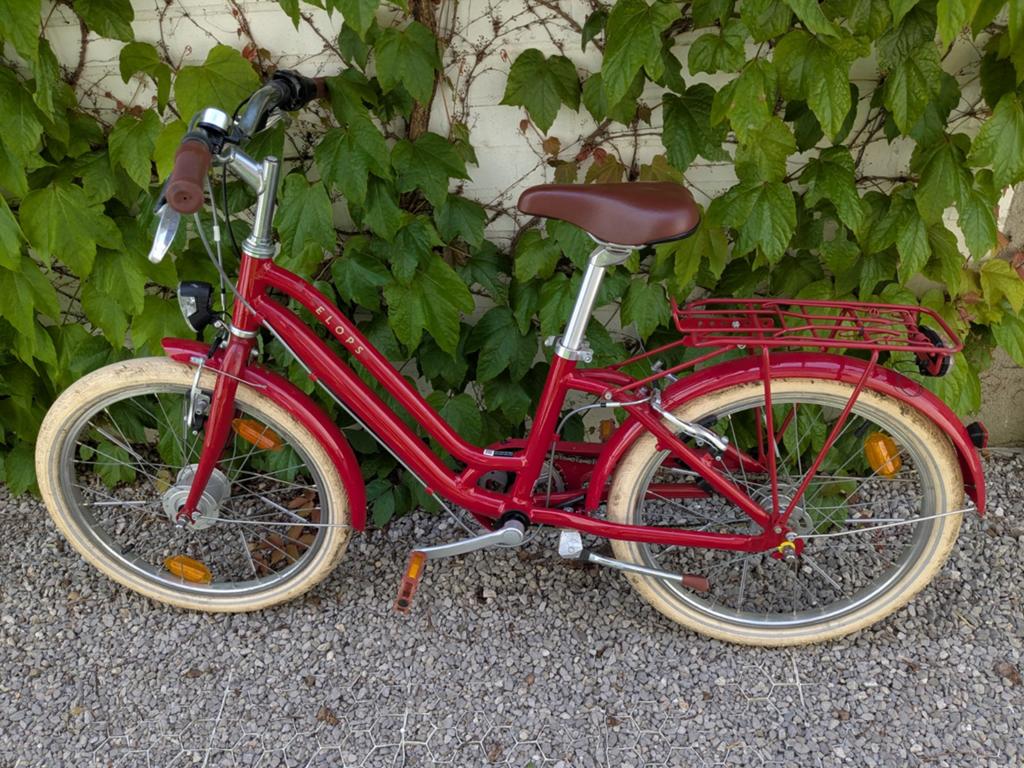 Vélo fille 6-9 ans, Enlèvement