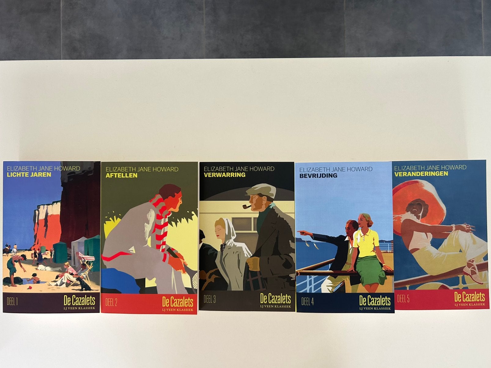 Complete Nederlandstalige reeks De Cazalets van EJ Howard, Boeken, Ophalen of Verzenden, Nieuw, België