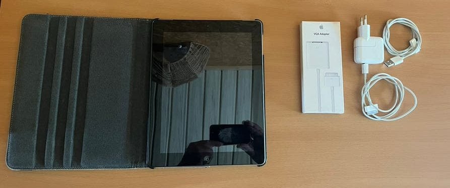 Apple iPad 3 (32 GB - wifi + mobiel) + accessoires, Computers en Software, Ophalen, Apple iPad, Zo goed als nieuw, Wi-Fi