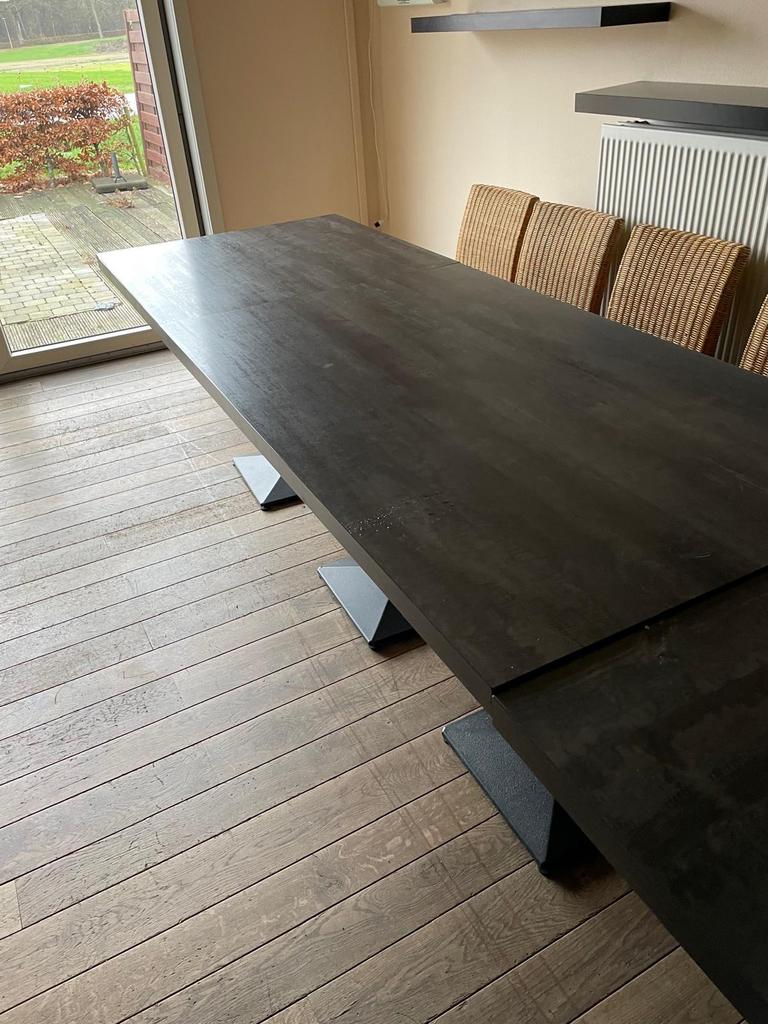 2 tables de salle à manger 90x150 en bon état, Articles professionnels, Horeca | Mobilier & Aménagement, Mobilier, Utilisé, Enlèvement