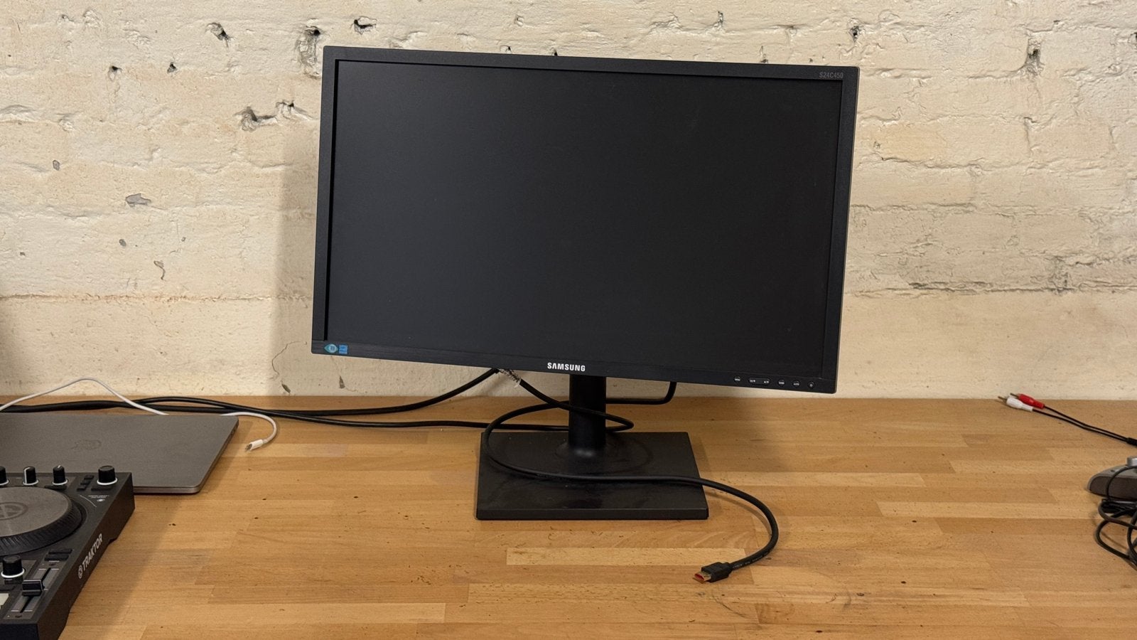 4 stuks Samsung 24” full HD monitor, Computers en Software, Ophalen, DVI, Gebruikt, Full HD