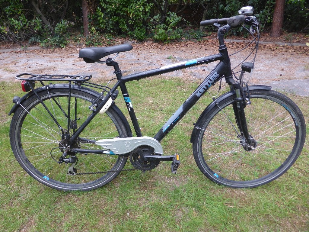 herenfiets ketler met 21 versnellingen en alu kader rijklaar, Fietsen en Brommers, 53 tot 57 cm, Ophalen, Gebruikt, Versnellingen