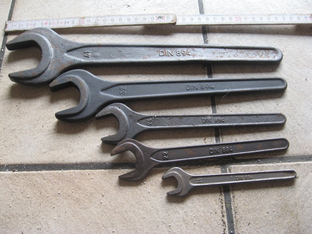 steeksleutelset, Bricolage & Construction, Outillage | Outillage à main, Enlèvement, Comme neuf, Clé/cliquet