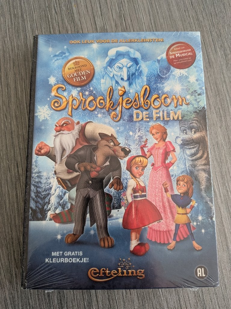 Efteling Sprookjesboom de Film (dvd), Ophalen of Verzenden, Nieuw