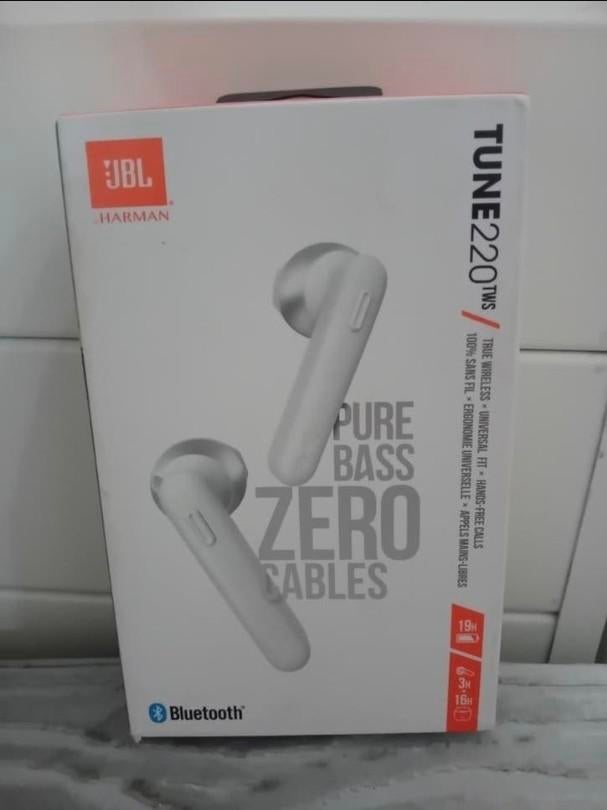 JBL Tune 220 Tws wit, Ophalen, JBL