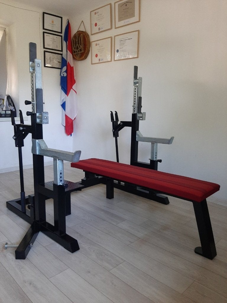 TTEKA Powerlifting 2025 Competition combo rack (LF-46-1), Ligfiets, Benen, Verzenden, Nieuw