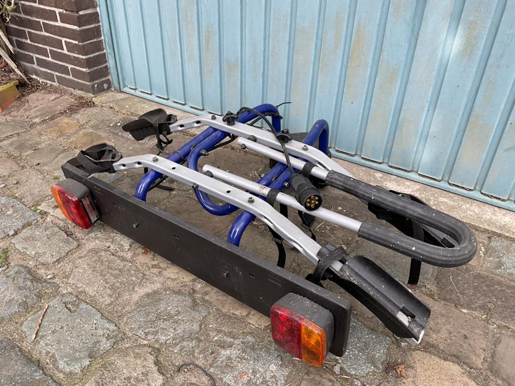 Fietsrek voor 2 niet electrische fietsen, Autos : Divers, Porte-vélos, Enlèvement, 2 vélos, Neuf, Support d'attelage