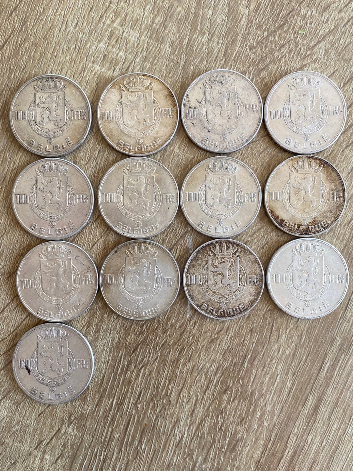 100fr belgie zilver, Enlèvement ou Envoi, Monnaie