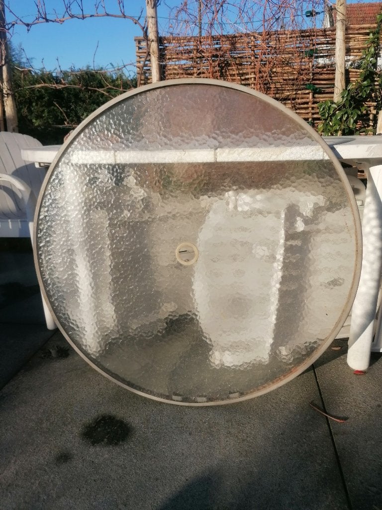Glazen tafel, Ophalen, 50 – 75, Gebruikt, 50 tot 100 cm
