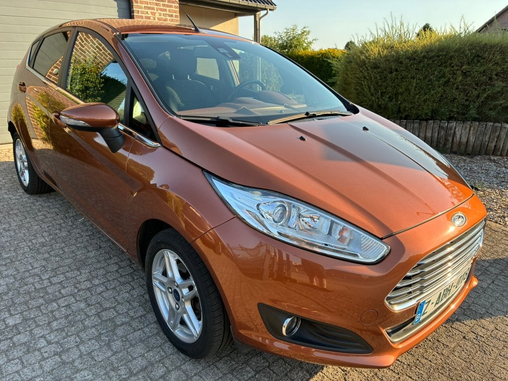 Ford Fiesta 1.0 EcoBoost Titanium, 5-deurs, garantie, Autos, Achat, 998 cm³, Euro 6, https://public.car-pass.be/vhr/dd7d5765-f499-4067-8632-d05aa386960f