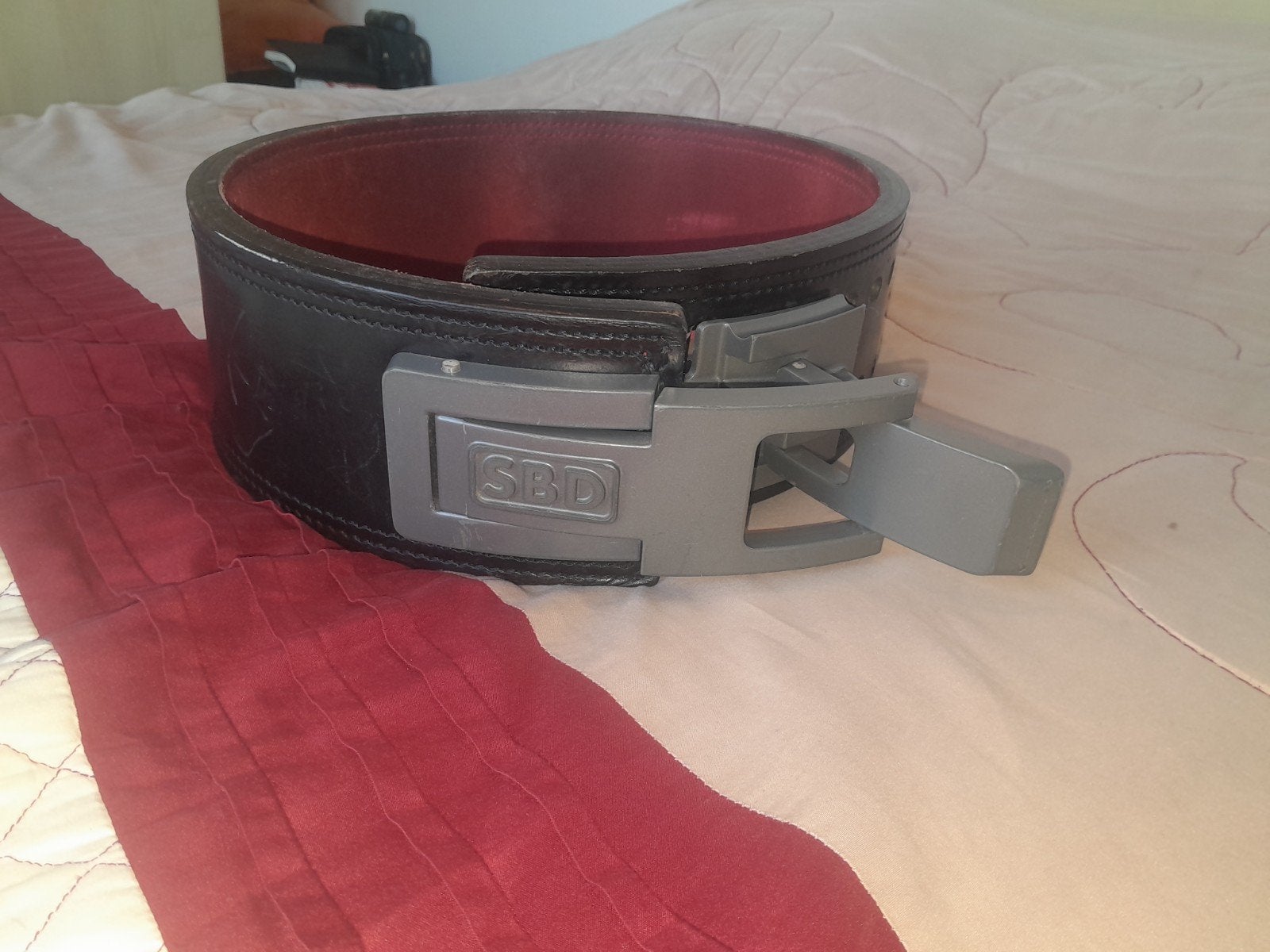 Ceinture de Force / Powerlifting SBD 13mm – Taille M (95cm), Enlèvement, Comme neuf