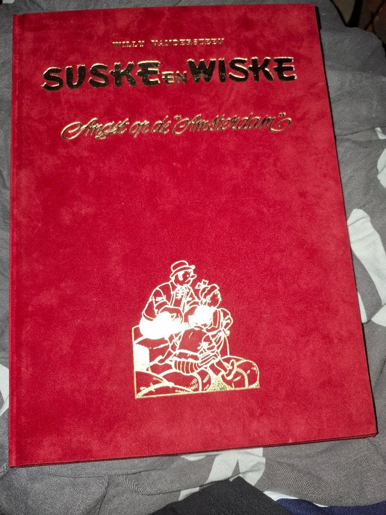 Suske & Wiske Angst op de Amsterdam Luxe uitgave, Boeken, Willy vandersteen, Eén stripboek, Ophalen of Verzenden, Zo goed als nieuw