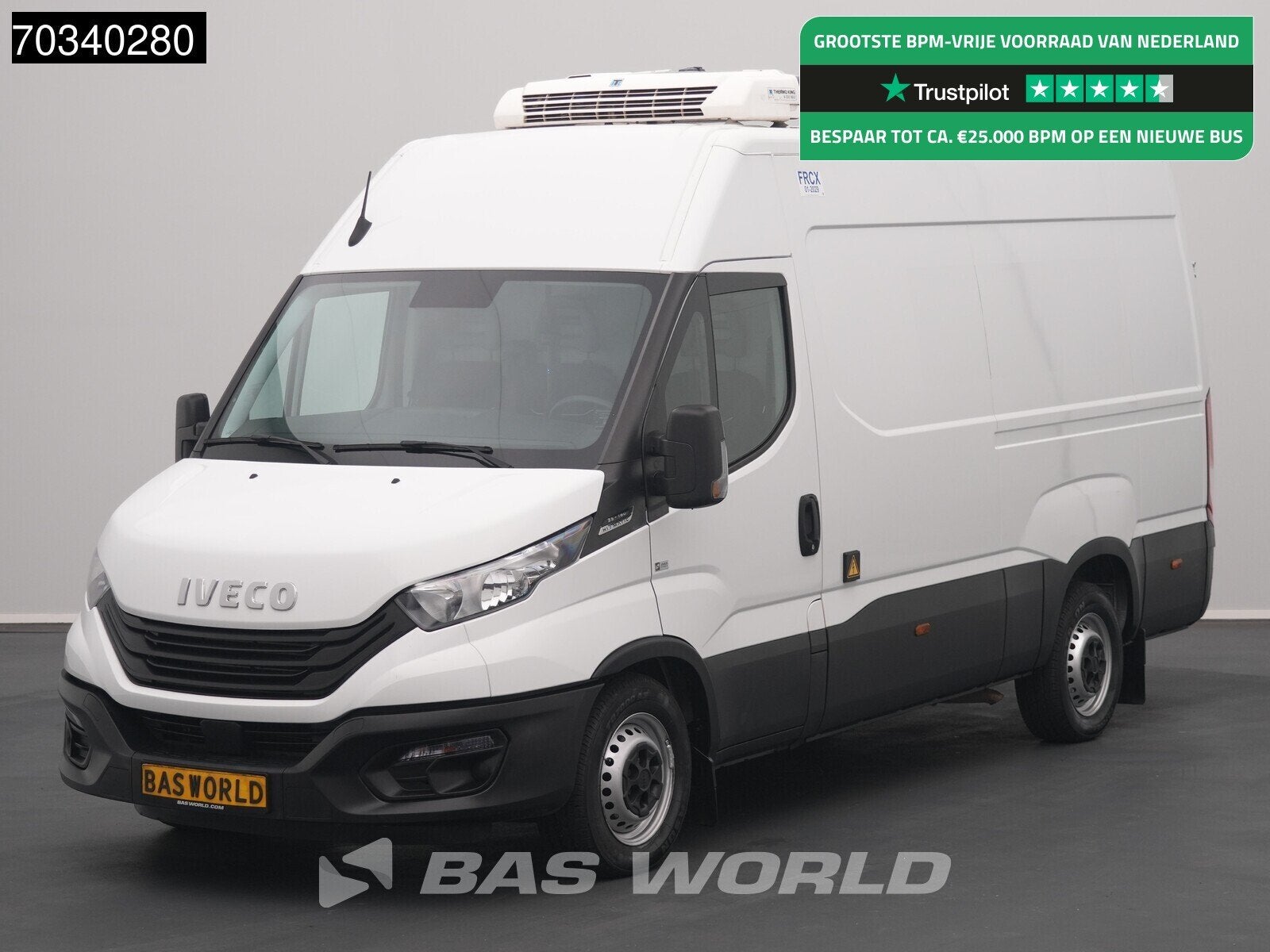 Iveco Daily 35S16 Automaat Koel/Vrieswagen -15 Kerstner Ther, Automaat, Stof, Gebruikt, Iveco