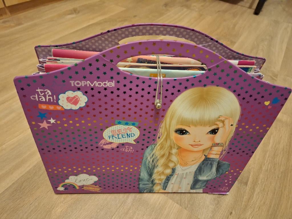 Topmodel box met tijdschriften  GRATIS, Kinderen en Baby's, Ophalen