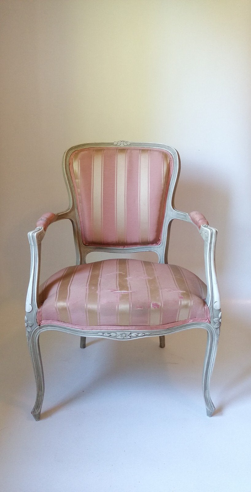 Fauteuil cabriolet style Louis XV – À rafraîchir, Antiquités & Art, Enlèvement