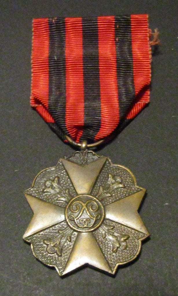 3de clas WO1 burgerlijke decoratie - medaille, Ophalen of Verzenden, Landmacht, Lintje, Medaille of Wings