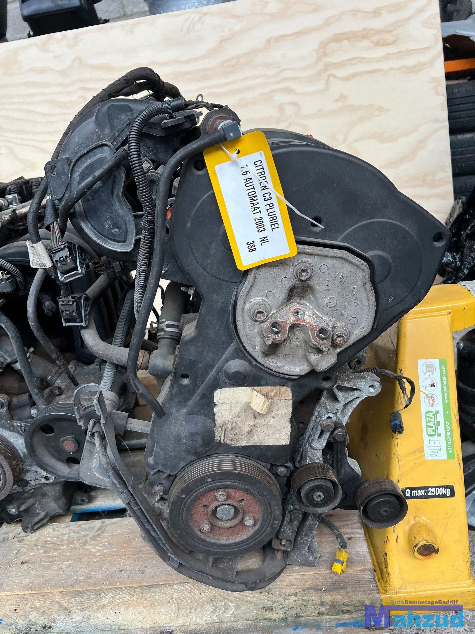 CITROEN C3 PLURIEL 1.6 16v motorblok motor NFU, Citroën, Stellantis N.V., Utilisé, Taurusavenue 1
2132 LS  Hoofddorp, NL
