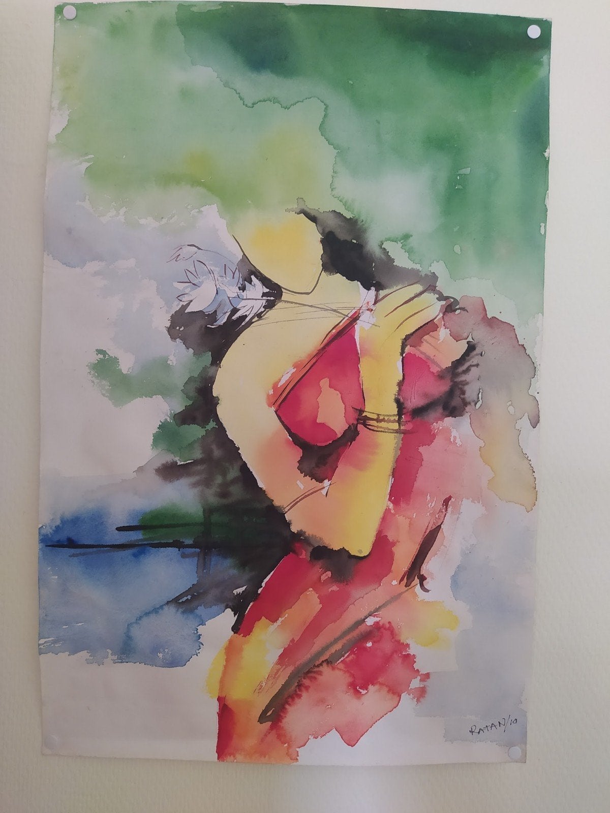 Peintures originales du peintre américain Ratan

2 fois, Enlèvement ou Envoi