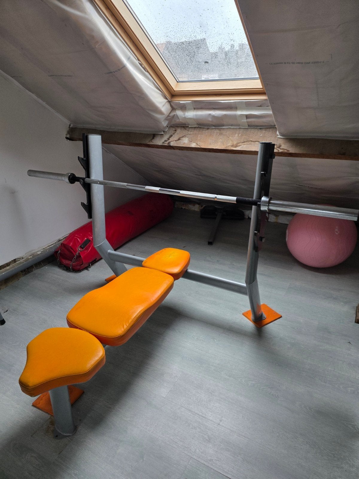 flat bench press met barbell, Sport en Fitness, Ophalen