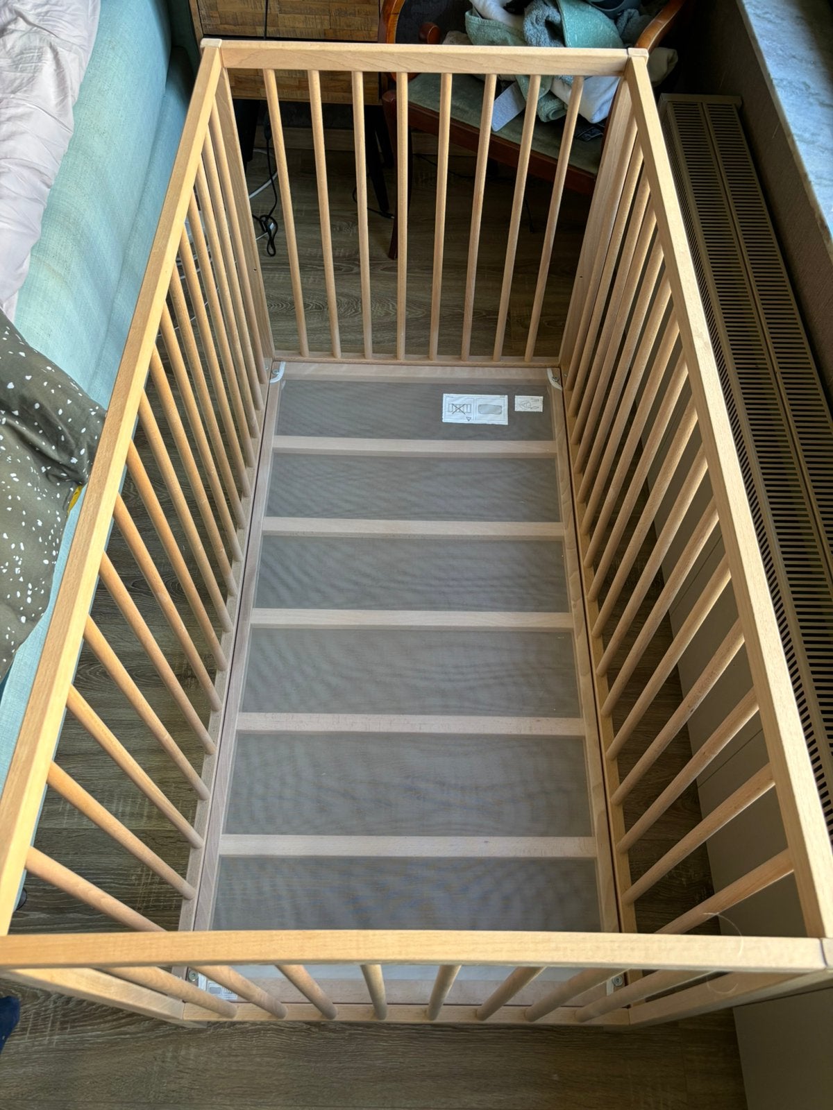 Ikea bedje, Ophalen, Gebruikt