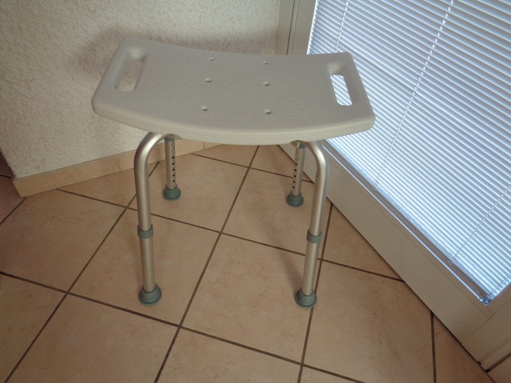 Tabouret de douche antidérapant Neuf., Huis en Inrichting, Badkamer | Badtextiel en Accessoires, Verzenden, Nieuw, Wit, Overige typen