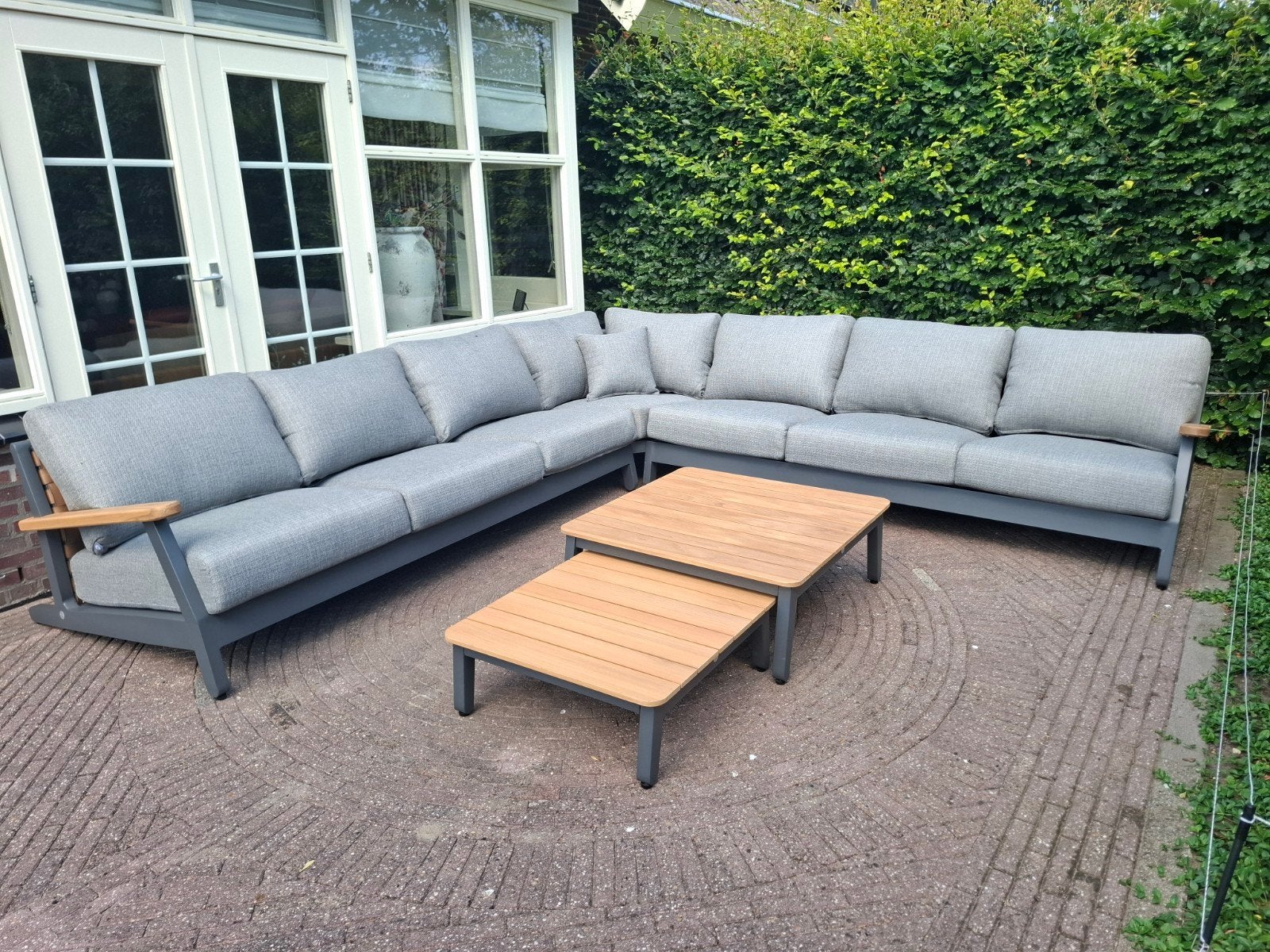 Ensemble de salon SUNS Siena pour 7 personnes | modèle de sa, Jardin & Terrasse, Ensembles de jardin, Banque, Aluminium, Comme neuf