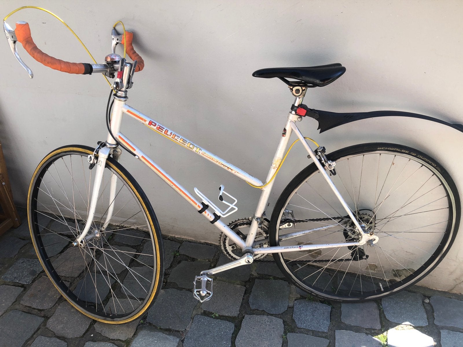 Vintage koersfiets peugeot, Enlèvement