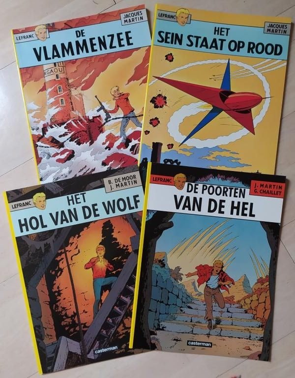 strips Lefranc, Boeken, Ophalen of Verzenden